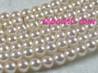 16-inch 5.5-6mm AAA+ grade white Akoya pearl strands