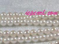 16-inch 5.5-6mm A+ white Akoya pearl strands