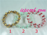 6-7mm blister freshwater pearl bracelet in wholesale price
