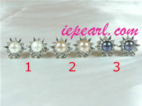 7.5-8mm freshwater pearl earring in low price