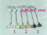 wholesale 5*7mm freshwater pearl earrings