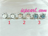 wholesale 6-6.5mm freshwater pearl stud earring