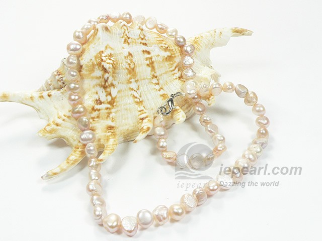 6-7mm nugget cultured pearl necklace wholesale