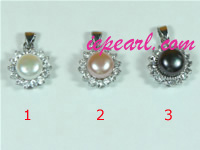 wholesale 8-8.5mm cultured pearl pendant