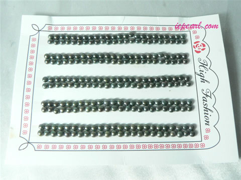 brown 3-3.5mm loose bread freshwater pearl beads