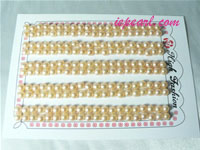 pink 4.5-5mm loose bread freshwater pearl beads