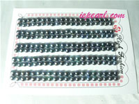 peacock blue 4.5-5mm loose bread freshwater pearl beads