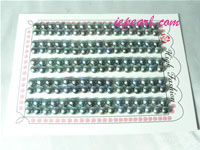 peacock green 5-5.5mm loose bread freshwater pearl beads