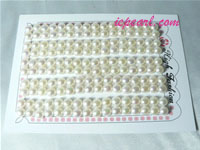 ivory white 5.5-6mm loose bread freshwater pearl beads