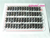 peacock blue 6-6.5mm loose bread freshwater pearl beads