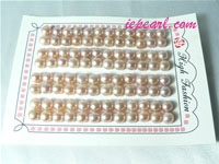 purple 7-7.5mm loose bread freshwater pearl beads