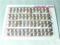 purple 7.5-8mm loose bread freshwater pearl beads