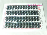 black 7.5-8mm loose bread freshwater pearl beads