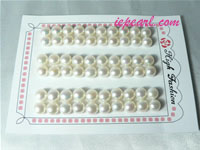 ivory white 8-8.5mm loose bread freshwater pearl beads