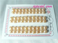 pink 8-8.5mm loose bread freshwater pearl beads