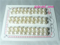 ivory white 8.5-9mm loose bread freshwater pearl beads