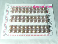 purple 8.5-9mm loose bread freshwater pearl beads