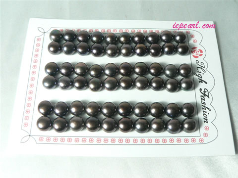 wine red 8.5-9mm loose bread freshwater pearl beads