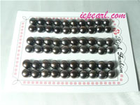 wine red 8.5-9mm loose bread freshwater pearl beads