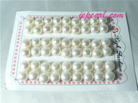 ivory white 9.5-10mm loose bread freshwater pearl beads