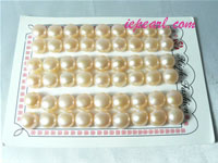pink 10-10.5mm loose bread freshwater pearl beads