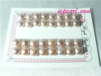 purple 11-12mm loose bread freshwater pearl beads