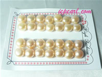 pink 12-12.5mm loose bread freshwater pearl beads