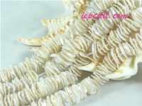 ivory white 12mm center drilled Keishi freshwater pearl strand