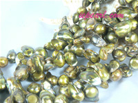bronze blister freshwater pearl strand