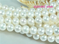 ivory white 8-9mm potato freshwater pearl strand