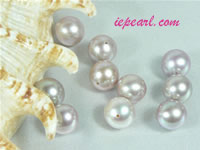per 20pcs gray 9-9.5mm round loose freshwater pearl beads