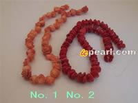 curved rose coral strands wholesale in low price online
