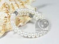 White freshwater button pearl antique bracelet wholesale online