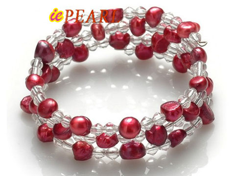 Wholesale 6-7mm smooth on both side pearl bracelet online