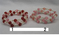 wholesale 4-5mm smooth on both side pearl bracelet