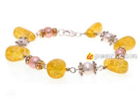 Wholesale 7-8mm colourful pearls bracelet in low price