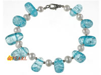 Wholesale 6-7mm white freshwater pearl bracelet online