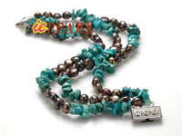Wholesale 7-8mm black smooth-on-both-side pearls bracelet