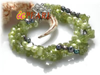 Wholesale three strands twisted bracelet in 7.5 inches online