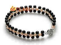 Wholesale 4-5mm pink freshwater pearl bracelet online
