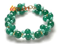 Wholesale 10mm and 8mm Malaysia jade bracelet online