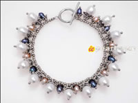 Wholesale handcrafted freshwater pearl bracelet online