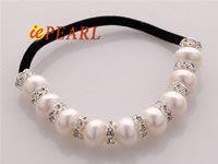 Wholesale elegant white cultured pearl stretchy bracelet online