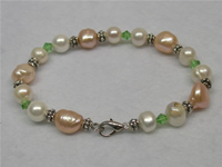 Wholesale freshwater pearls bracelet in factory price