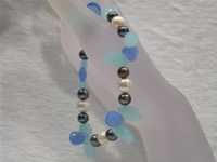Wholesale 7-8mm freshwater pearl bracelet in factory price