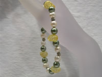 Wholesale 7-8mm white freshwater pearl bracelet