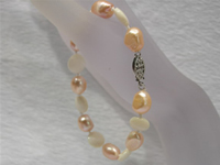 Wholesale 10mm coin white shell bracelet on line
