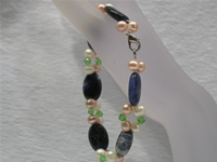 Wholesale oval Sodalite beads bracelet wholesale in low price