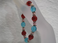Wholesale colourful crystals bracelet in low price