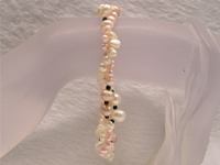 Wholesale elegant freshwater nugget pearl bracelet online